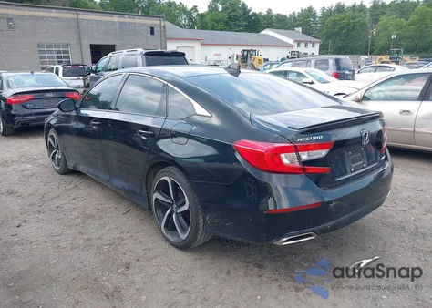 2019 Honda Accord Sport from USA, damaged, VIN 1HGCV1F31KA040012